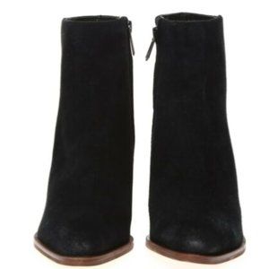 Sam Edelman Black Suede Bootie Sz 8.5